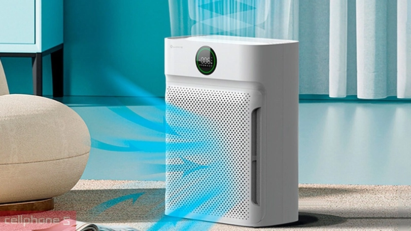 Hiệu suất máy lọc không khí Lumias Bulma