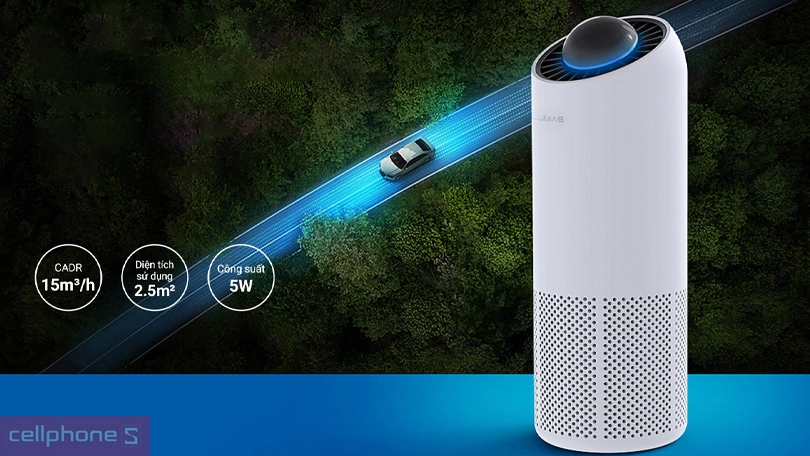 Hiệu quả lọc của máy lọc không khí ô tô Lumias Bulma Car