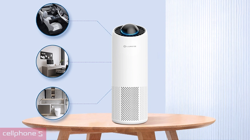 Thiết kế máy lọc không khí ô tô Lumias Bulma Car