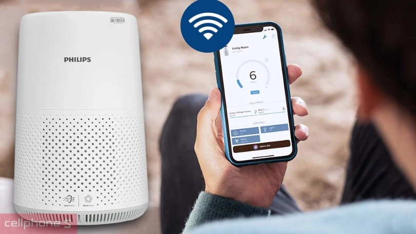 Máy lọc không khí Philips AC0850/20 - Làm sạch không khí, khử mùi hiệu quả