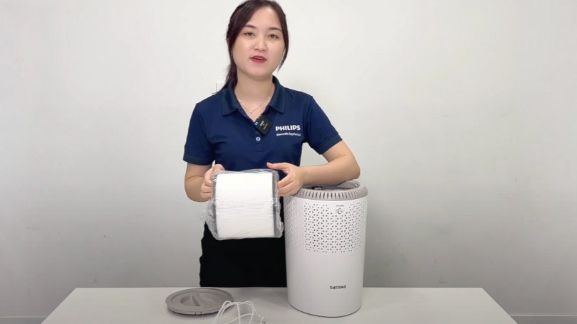 Hướng dẫn thay thế bộ lọc của Philips AC650/10