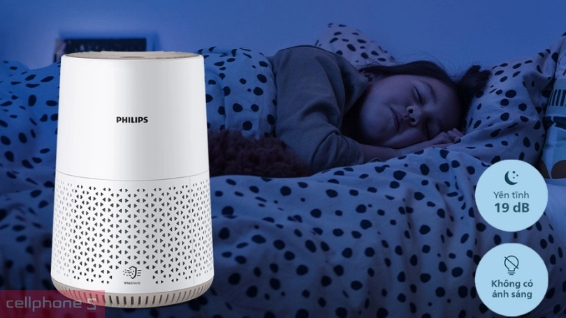 Máy lọc không khí Philips AC650/10 12W - Lọc sạch, vận hành êm ái, tiết kiệm điện năng
