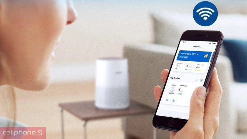 Máy lọc không khí Philips AC650/10 12W - Lọc sạch, vận hành êm ái, tiết kiệm điện năng