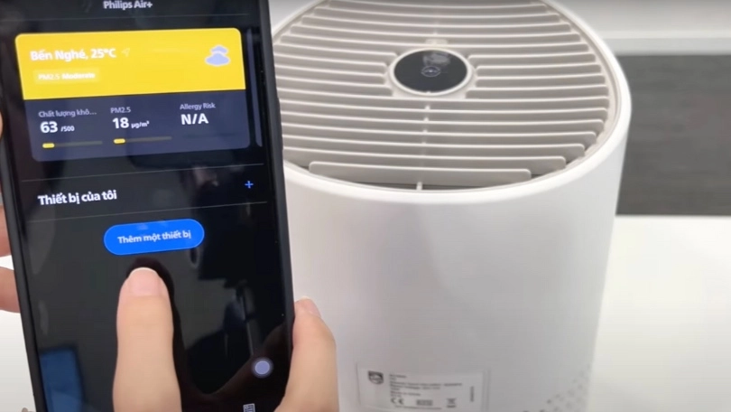 Hướng dẫn sử dụng máy lọc không khí Philips AC650/10 12W chi tiết