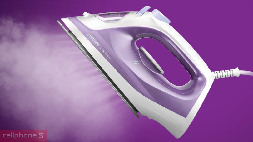 Bàn ủi hơi nước Philips DST1040/30 - Phun hơi nước nhanh, công suất 2000W ủi đồ hiệu quả