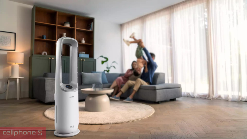 Máy lọc không khí Philips7000 series AMF765/30- Độ ồn chỉ 47dB