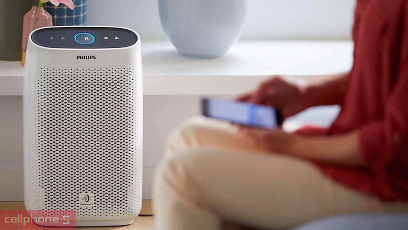 Máy lọc không khí Philips AC1215/10 - Làm sạch không khí nhanh chóng, tiết kiệm điện