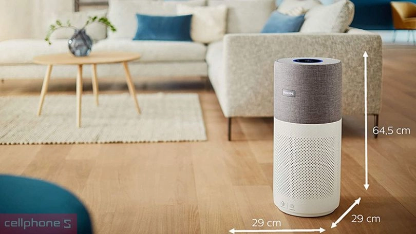 Máy lọc không khí Philips AC3033/10 - Hệ thống lọc tiên tiến, tích hợp cảnh báo thông minh