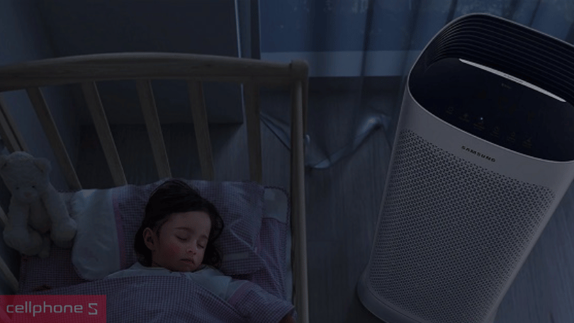 Máy lọc không khí Samsung AX90R7080WD/SV 90m2 - Công suất lên đến 90 W