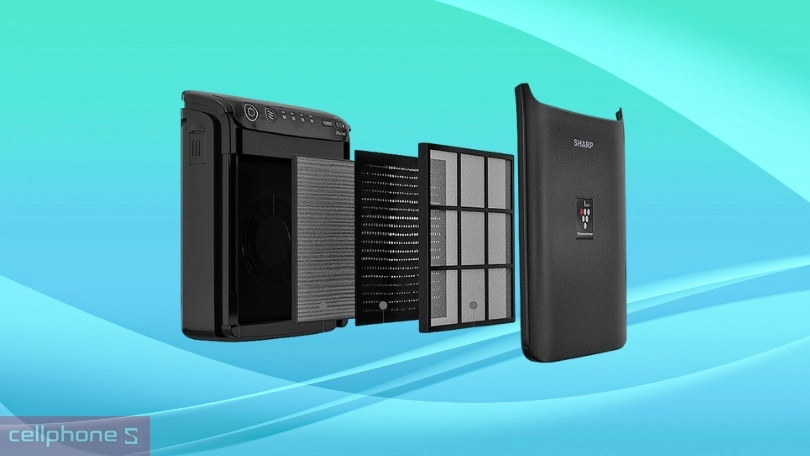 Máy lọc không khí ô tô Sharp FP-JC2M-B - Giải pháp làm sạch không khí nhỏ gọn, tiện lợi