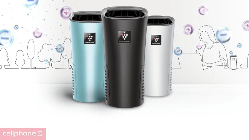 Máy lọc không khí ô tô Sharp IG-NX2E-W 