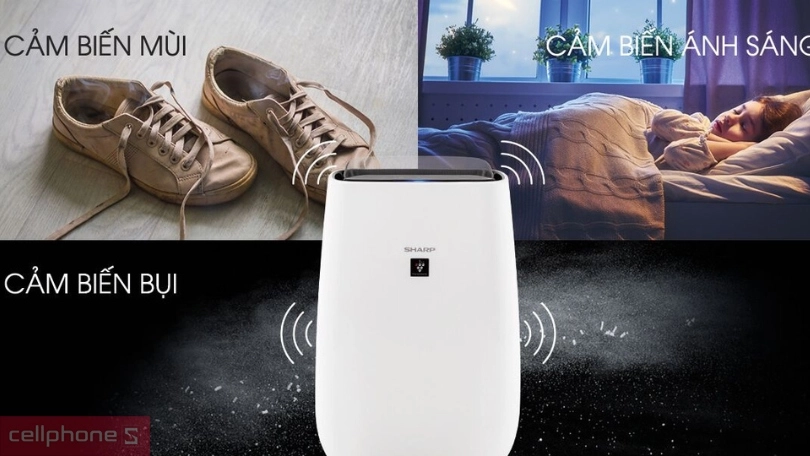 Máy lọc không khí sharp FP-J40E-W