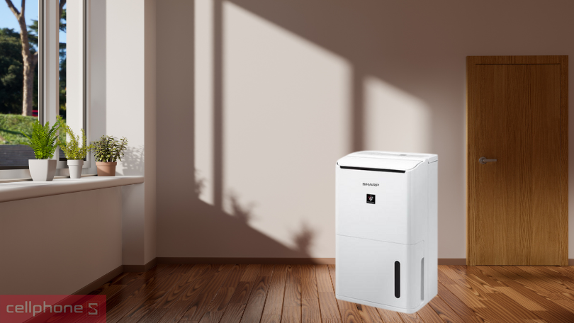 Máy lọc không khí và hút ẩm SHARP DW-D12A-W