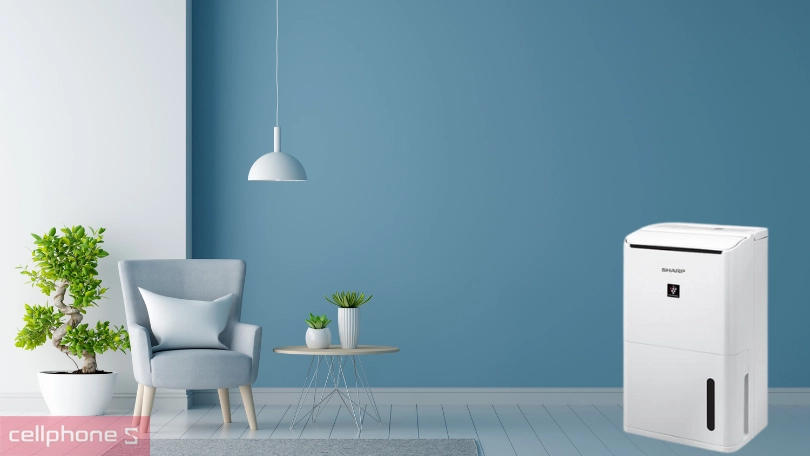 Máy lọc không khí và hút ẩm SHARP DW-D12A-W
