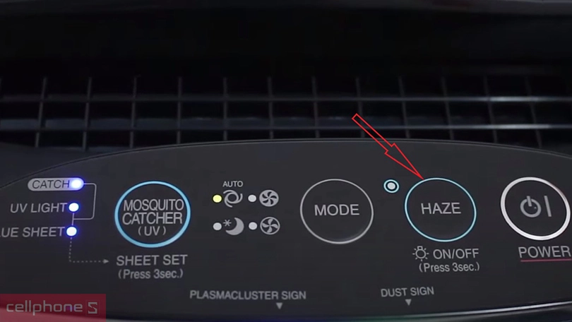 Hướng dẫn sử dụng chi tiết máy lọc không khí và bắt muỗi SHARP FP-GM50E-B 