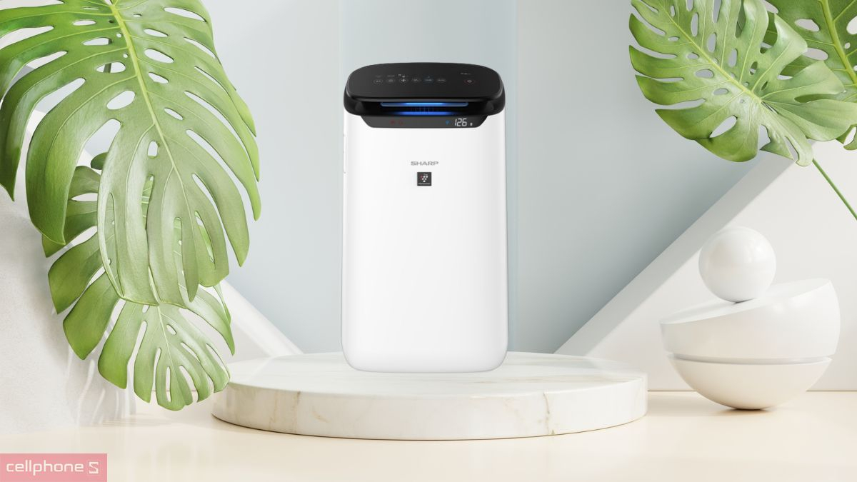 Máy tạo ion và lọc không khí Sharp FP-J60E-W