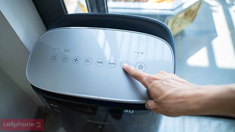 Máy lọc không khí Sharp FP-J80EV-H – Thanh lọc không khí, bảo vệ sức khỏe