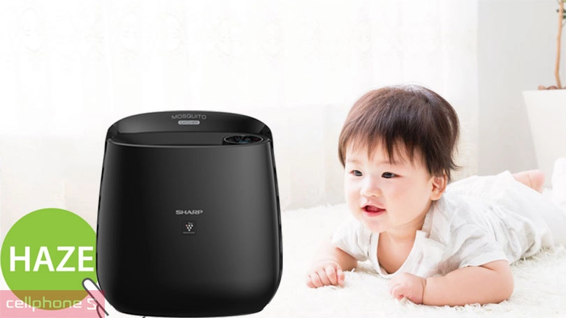 Đánh giá máy lọc không khí và bắt muỗi Sharp FP-JM30V-B
