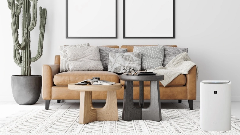 Máy lọc không khí Sharp KI-N50V-W - Khử mùi hiệu quả, tiết kiệm điện năng