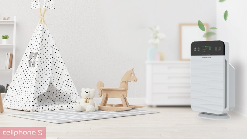 Đánh giá máy lọc không khí Sunhouse - những ưu điểm sáng giá