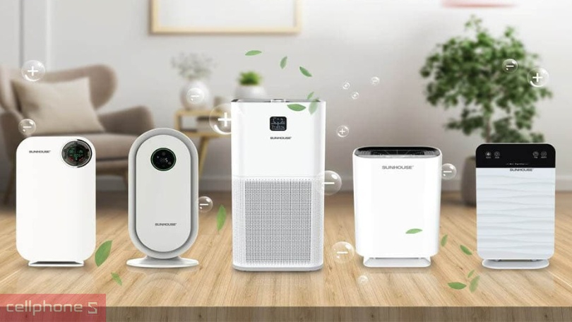 Lưu ý an toàn quan trọng khi dùng máy lọc không khí Sunhouse
