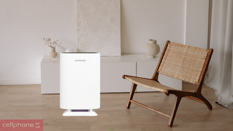 Máy lọc không khí Sunhouse SHD-20AP9718 - Loại bỏ ô nhiễm khói bụi trong nhà