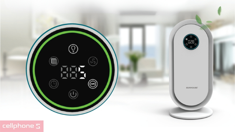 Máy lọc không khí Sunhouse SHD-30AP9730 – Độc đáo, hiện đại, lọc không khí tối ưu