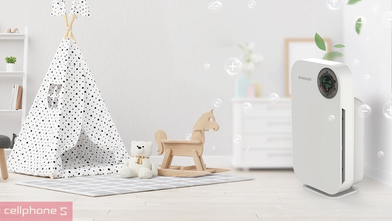 Máy lọc không khí Sunhouse SHD-35AP9735 - Làm sạch nhanh chóng hiệu quả, vận hành êm ái