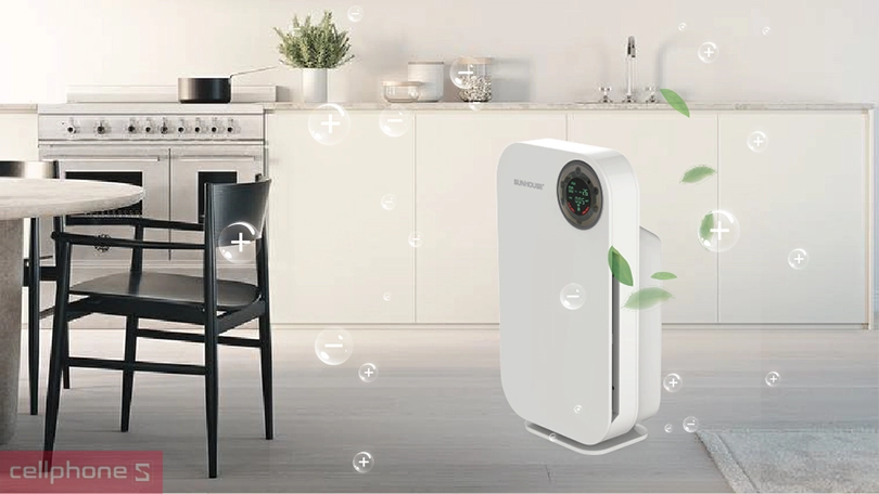 Máy lọc không khí Sunhouse SHD-35AP9735 - Làm sạch nhanh chóng hiệu quả, vận hành êm ái