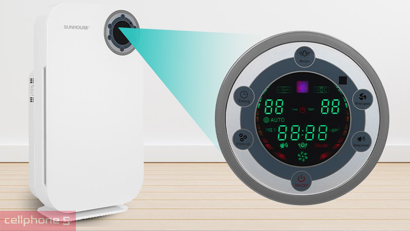 Hướng dẫn dùng máy lọc không khí Sunhouse SHD-35AP9735 chi tiết cho người mới