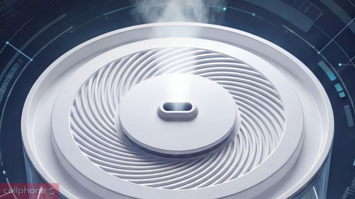 Vòi phun 360° linh hoạt của Máy phun sương tạo ẩm Fujihome HM06EUV