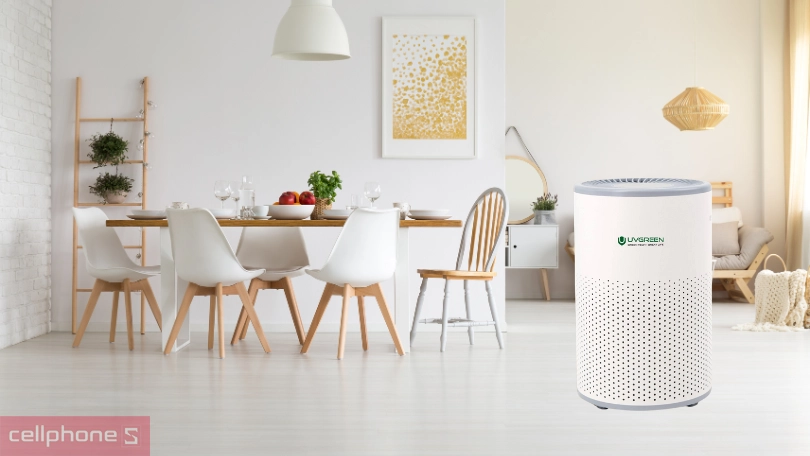 Máy lọc không khí Uvgreen KA350 hiệu quả cho phòng 20-40m 2 , bộ lọc HEPA H13 mới