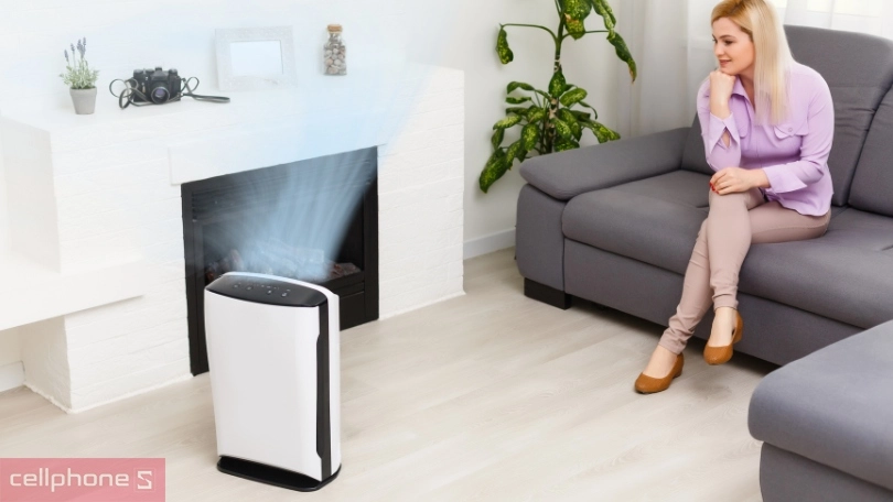 Review máy lọc không khí tạo ẩm - Bù ẩm, lọc bụi mịn hiệu quả