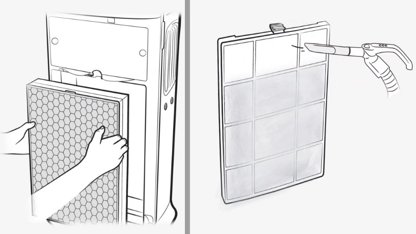 Hướng dẫn vệ sinh bộ lọc cho máy lọc Samsung AX60R5080WD/SV