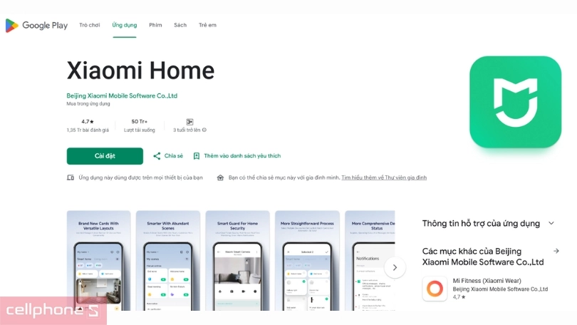 Hướng dẫn kết nối máy lọc không khí Xiaomi Smart Pet Care Air Purifier với điện thoại