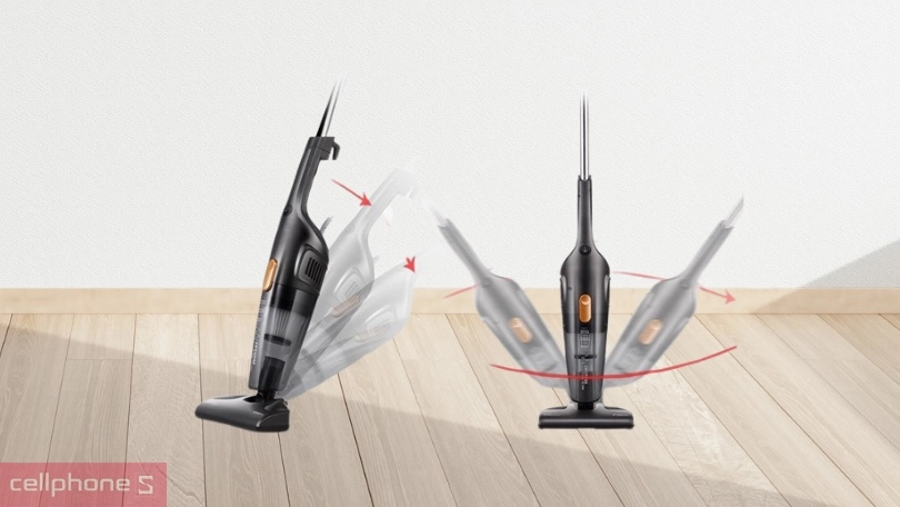 Máy hút bụi Deerma DX115C 600W – Lực hút mạnh mẽ, thiết kế 2 trong 1 tiện dụng