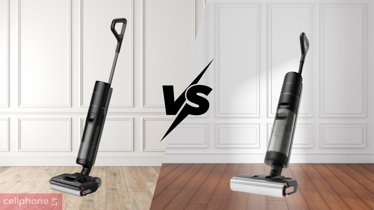 So sánh máy hút bụi cầm tay Dreame H13S FlexReach với Dreame H13 FlexReach