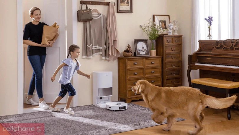 robot hút bụi dreame làm sạch sàn nhà nhanh