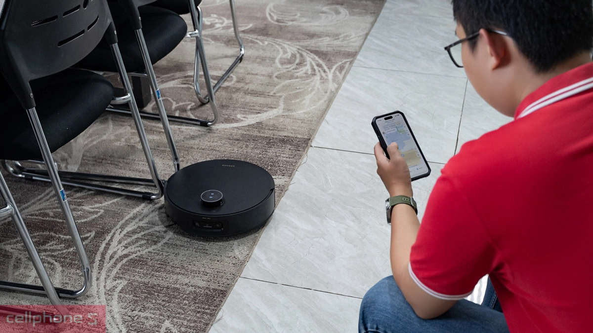 Hỗ trợ kết nối và điều khiển từ xa qua ứng dụng Dreame Home