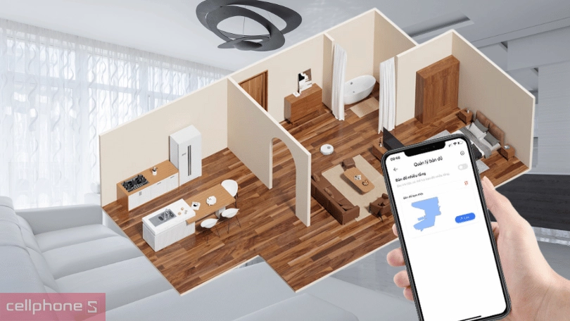 Robot hút bụi lau nhà tự động làm sạch Dreame Bot L10S Ultra SE