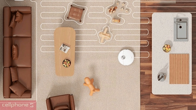 Robot hút bụi lau nhà tự động làm sạch Dreame Bot L10S Ultra SE