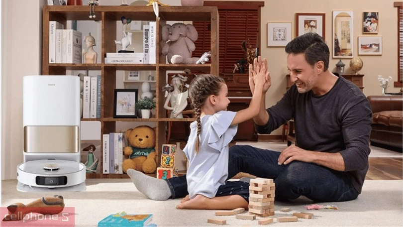 Robot hút bụi lau nhà tự động làm sạch Dreame Bot L10S Ultra SE