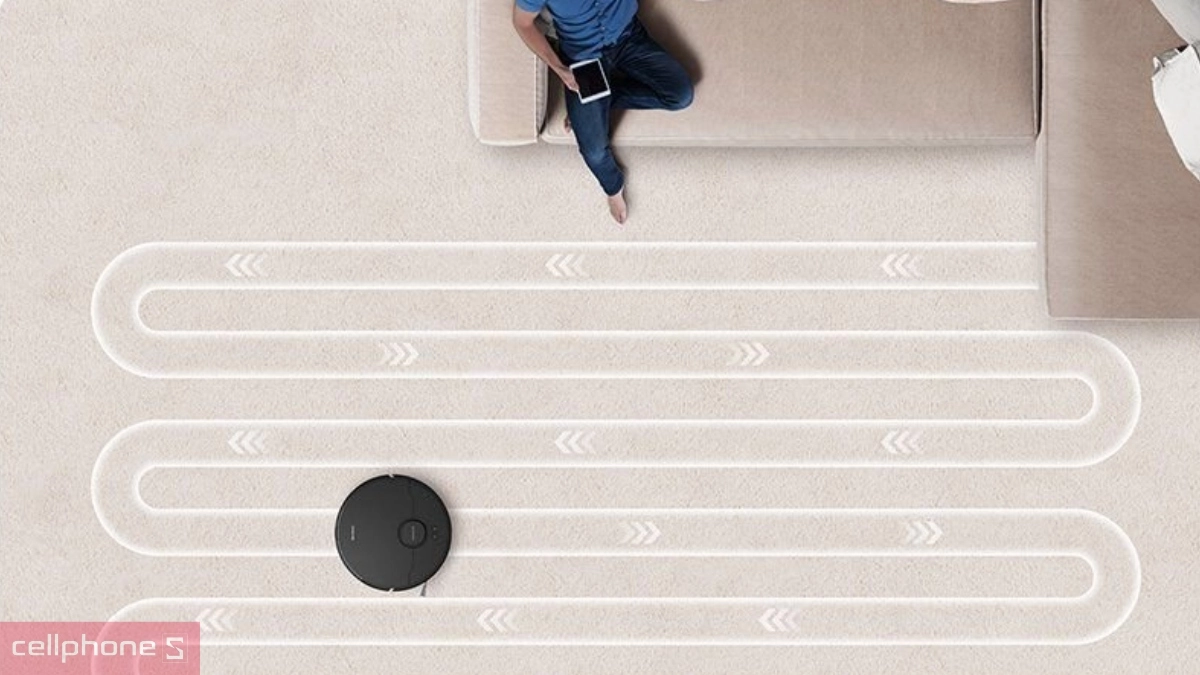 Khả năng điều hướng, lập bản đồ của robot hút bụi Dreame D20