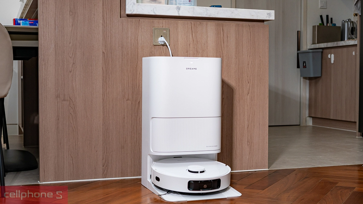 Thiết kế robot hút bụi Dreame D20 Ultra