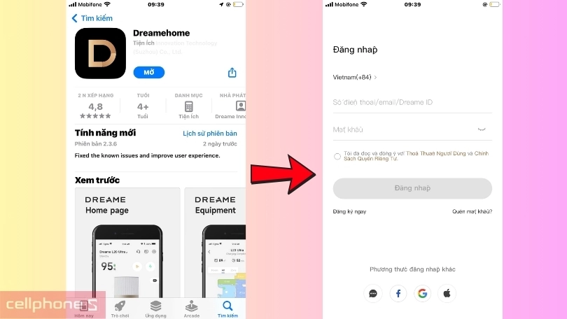 Hướng dẫn cách kết nối robot hút bụi Dreame D20 Ultra với app