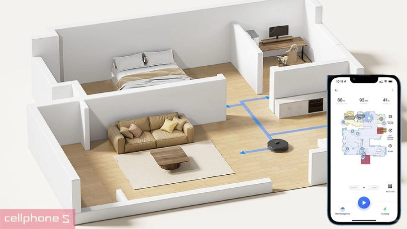 Hướng dẫn sử dụng robot hút bụi Dreame D9 Max Gen 2