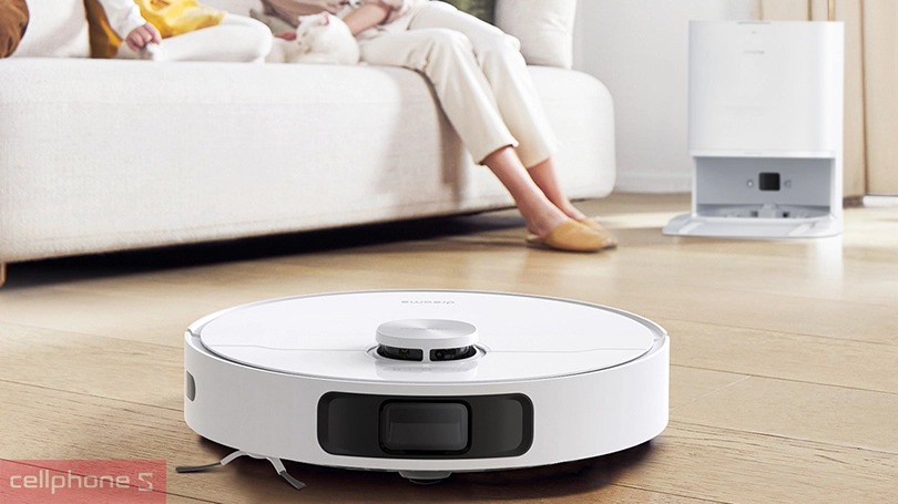 Robot hút bụi lau nhà tự động làm sạch Dreame L10 Prime - Lau sạch vết bẩn, cho sàn nhà luôn sạch