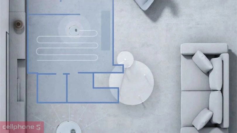 Tính năng tránh vật cản của robot hút bụi Dreame L10 Prime bản châu Âu