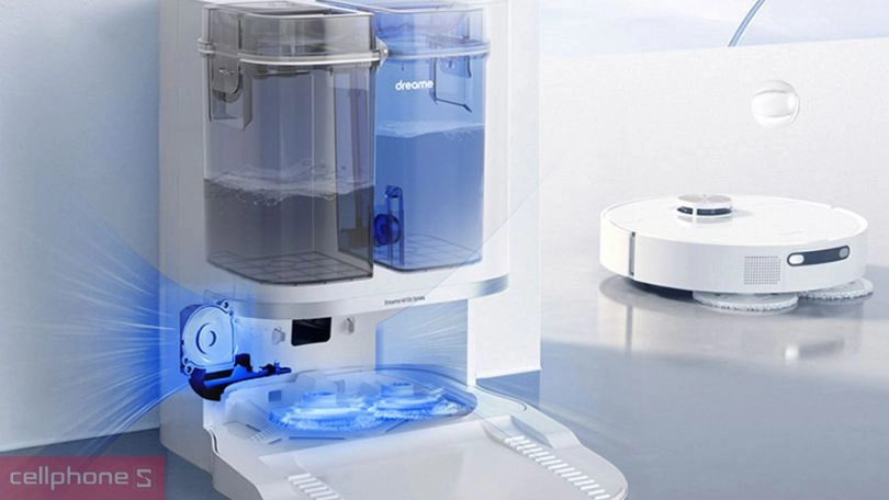 Thiết kế robot hút bụi Dreame L10 Prime bản châu Âu