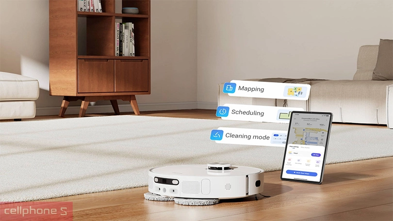 Robot hút bụi lau nhà tự động làm sạch Dreame L10 Ultra
